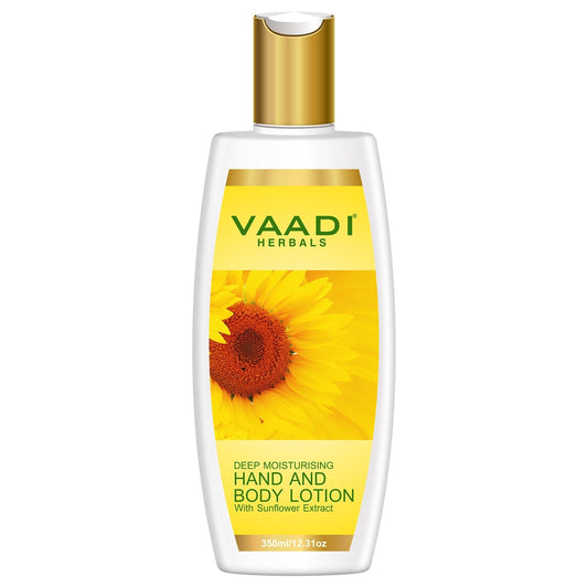 Organic Hand & Body Lotion with Sunflower Extract (350 ml/12 fl oz)