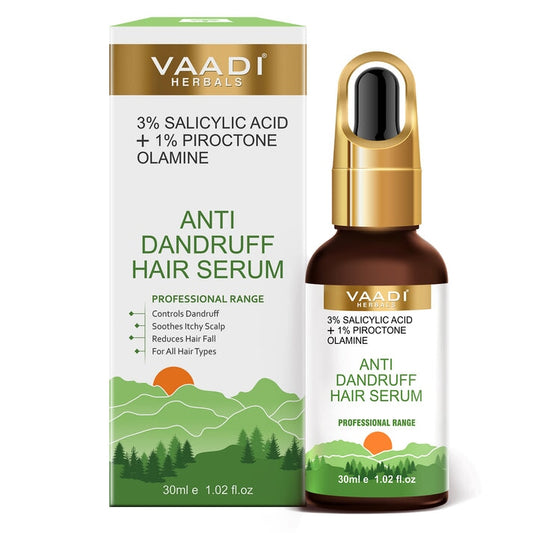 3% SALICYLIC ACID + 1% PIROCTONE OLAMINE ANTI DANDRUFF HAIR SERUM (30 ml) - Cleareance