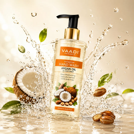 Instaglow Argan Oil & Coconut Hand Wash (250 ml / 8.45 fl oz)