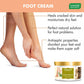 Foot Cream with Clove & Sandalwood Oil - Softens Dry & Cracked Feet (500 gms / 17.63 oz)