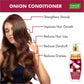 Onion Conditioner with Black Seed Oil Wheat Protein & Coconut (350 ml/ 12 fl oz)