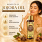 Cold Pressed Rosehip Seed Jojoba Oil with Vitamin B3-For Hair, Skin & Nails-Jojoba Oil Promotes Hair Growth-Skin Moisturisation-Anti Hair-Fall-For All Types of Skin & Hair-(120 ml / 4.05 oz)