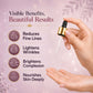 Vitamin E Anti Ageing Serum with Pomegranate Oil - Reduces Fine Lines, Lightens Wrinkles & Brightens Complexion (10 ml/ 0.33 oz)