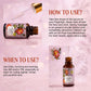 Vitamin E Anti Ageing Serum with Pomegranate Oil - Reduces Fine Lines, Lightens Wrinkles & Brightens Complexion (10 ml/ 0.33 oz)