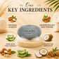 Elbow Foot Knee Scrub Soap with Almond & Walnut - Removes Dead Skin (3 x 75 gms / 2.7 oz)