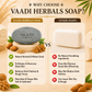 Elbow Foot Knee Scrub Soap with Almond & Walnut - Removes Dead Skin (3 x 75 gms / 2.7 oz)