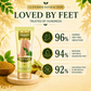 Organic Foot Scrub with Fenugreek & Lemongrass Oil - Therapeutic Exfoliates (110 gms / 4 oz)