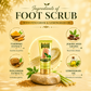 Organic Foot Scrub with Fenugreek & Lemongrass Oil - Therapeutic Exfoliates (110 gms / 4 oz)