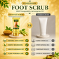 Organic Foot Scrub with Fenugreek & Lemongrass Oil - Therapeutic Exfoliates (110 gms / 4 oz)