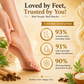 Foot Cream with Clove & Sandalwood Oil - Softens Dry & Cracked Feet (500 gms / 17.63 oz)