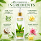 Aloe Vera Deep Pore Cleansing Milk with Lemon Extract - Softens Skin (350 ml/ 12 fl oz)