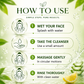 Aloe Vera Deep Pore Cleansing Milk with Lemon Extract - Softens Skin (350 ml/ 12 fl oz)
