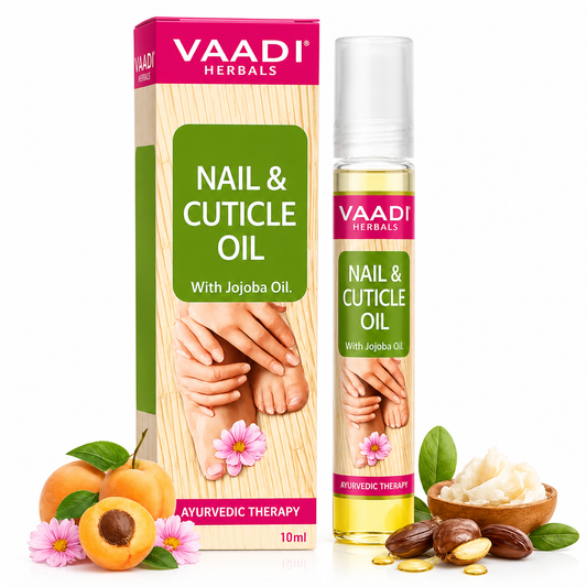 Nail & Cuticle Oil with Jojoba Oil - Heals Redness & Pain - Strengthens Thin & Brittle Nails (10 ml/ 0.4 fl oz)