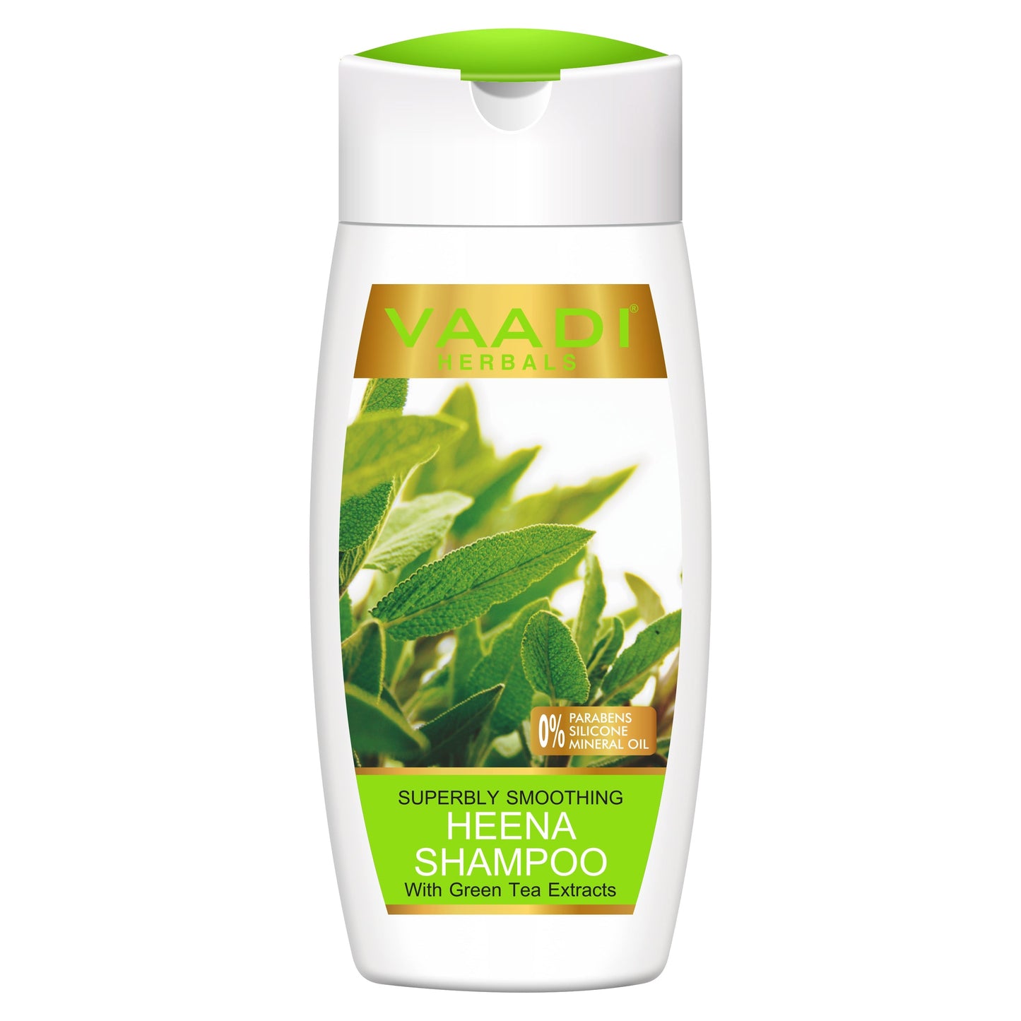 Superbly Smoothing Organic Heena Shampoo with Green Tea Extract (110 ml/4 fl oz)