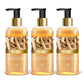 Organic Divine Honey & Sandal Shower Gel- Skin Toning Therapy (3 x 300 ml / 10.2 fl oz)