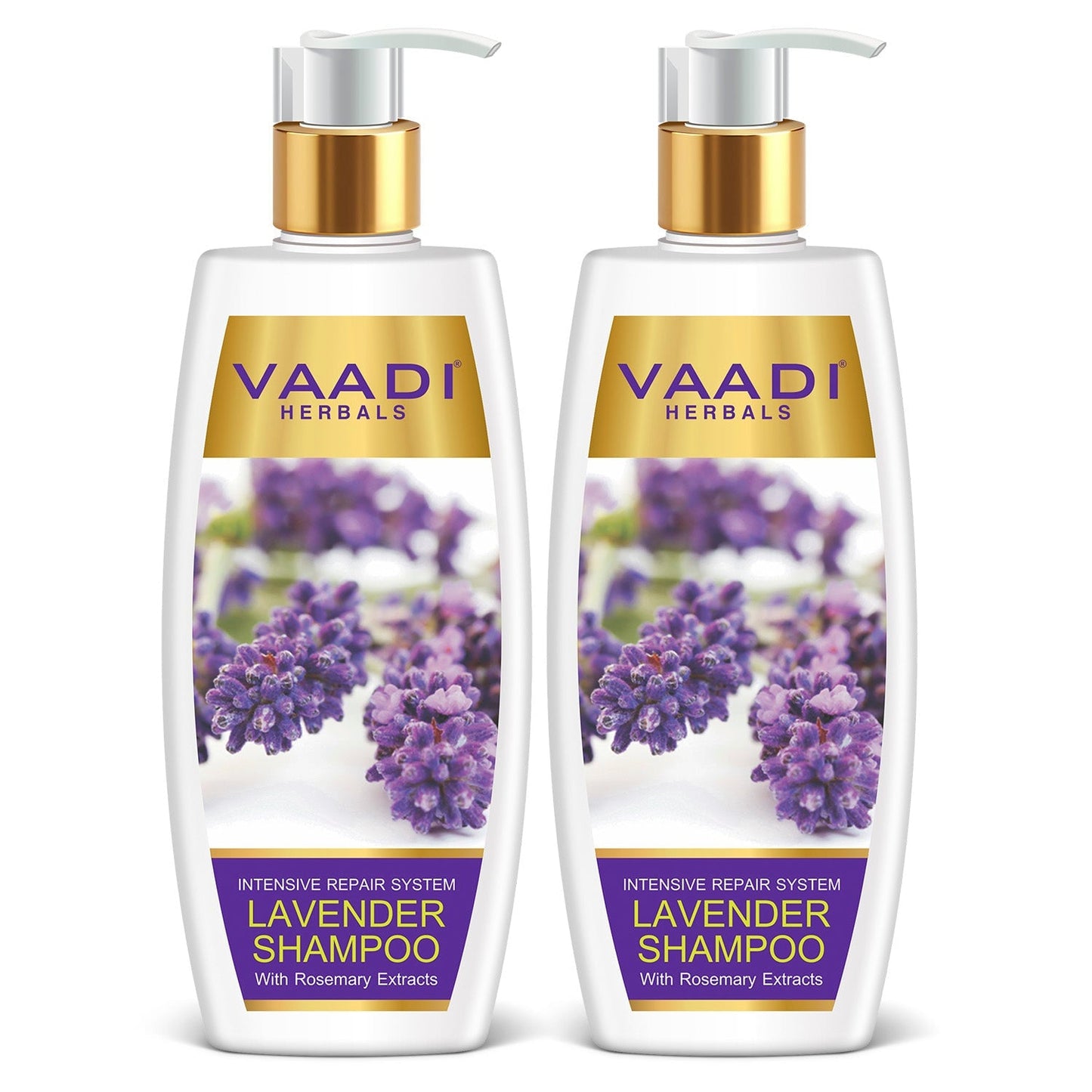 Intensive Repair Lavender Shampoo with Rosemary Extract (2 x 350 ml/ 12 fl oz)
