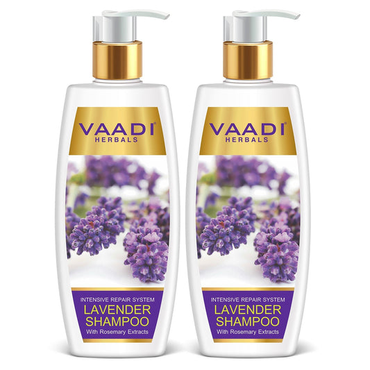 Intensive Repair Lavender Shampoo with Rosemary Extract (2 x 350 ml/ 12 fl oz)