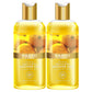 Refreshing Organic Lemon & Basil Shower Gel - Skin Detoxifying (2 x 300 ml / 10.2 fl oz)