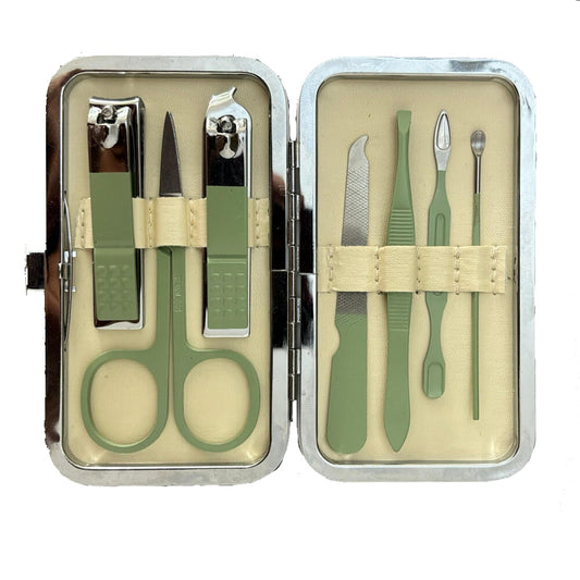 Manicure Kit - 7 Pieces Stainless Steel Nail Care set
