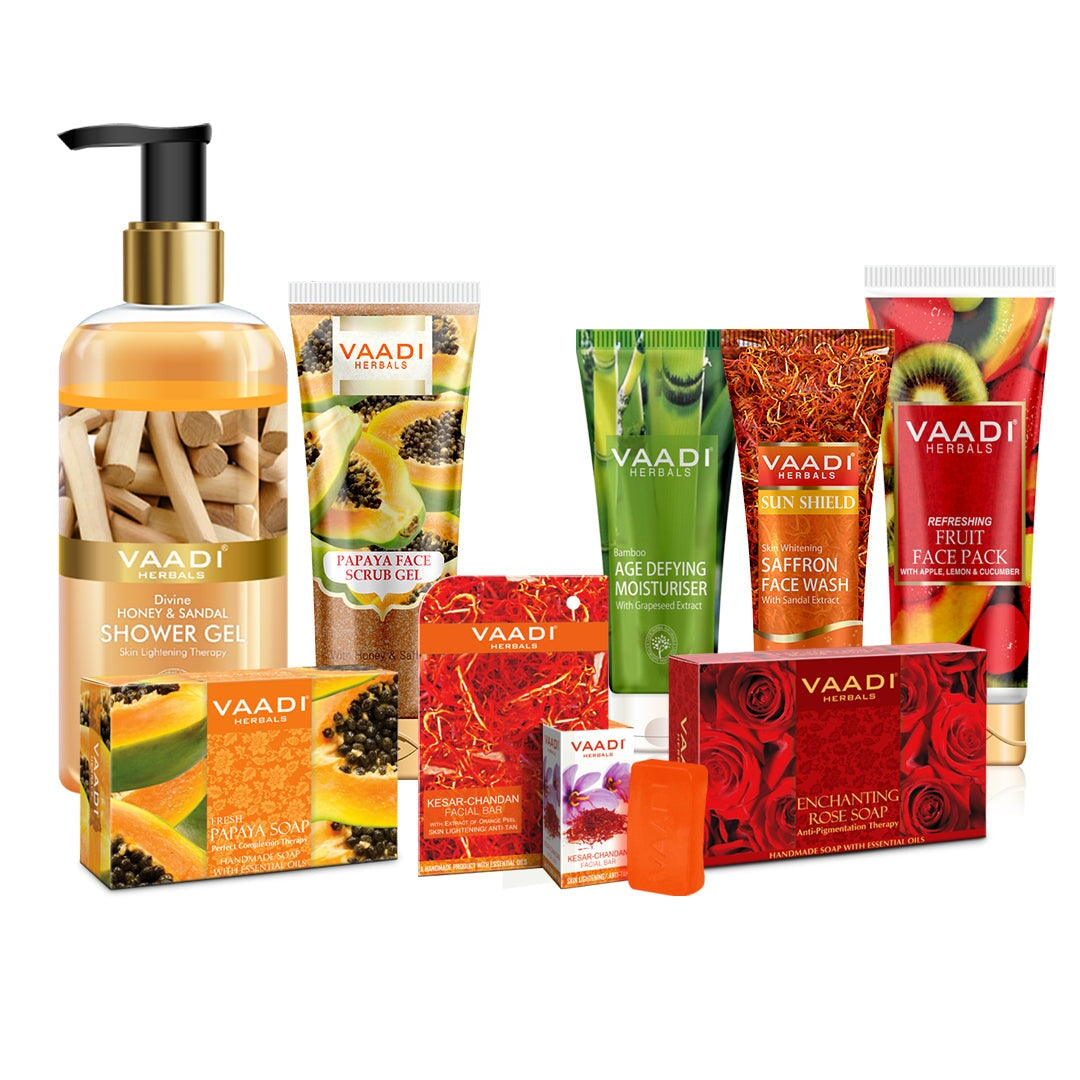 Advanced Skin Moisturizing Set For Dry Skin - Get Visibly Smooth, Hydrated & Glowing skin