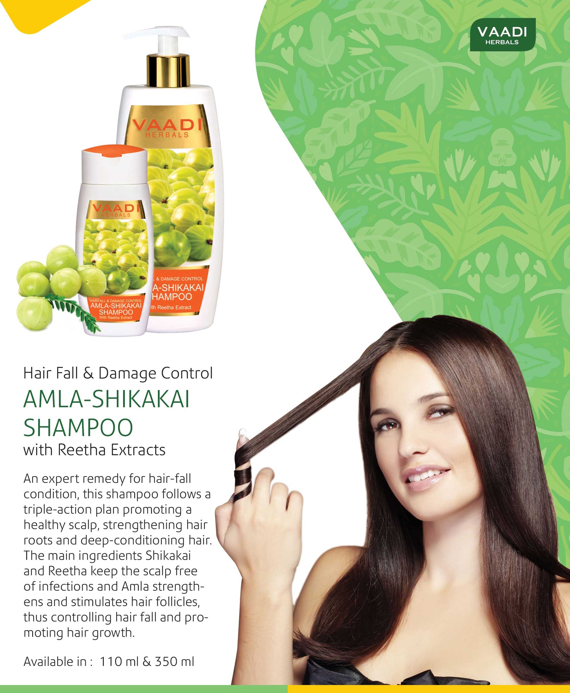 Hairfall & Damage Control Organic Shampoo (Indian Gooseberry Extract) (110 ml/4 fl oz)