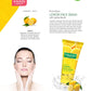 Skin Hydrating Organic Lemon Face Wash - Jojoba Beads - Removes Excess Oil (4 x 60 ml / 2.1 fl oz)