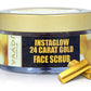 Organic 24 Carat Gold Scrub with Sandalwood & Turmeric - Clears Oil & Impurities (50 gms / 2 oz)
