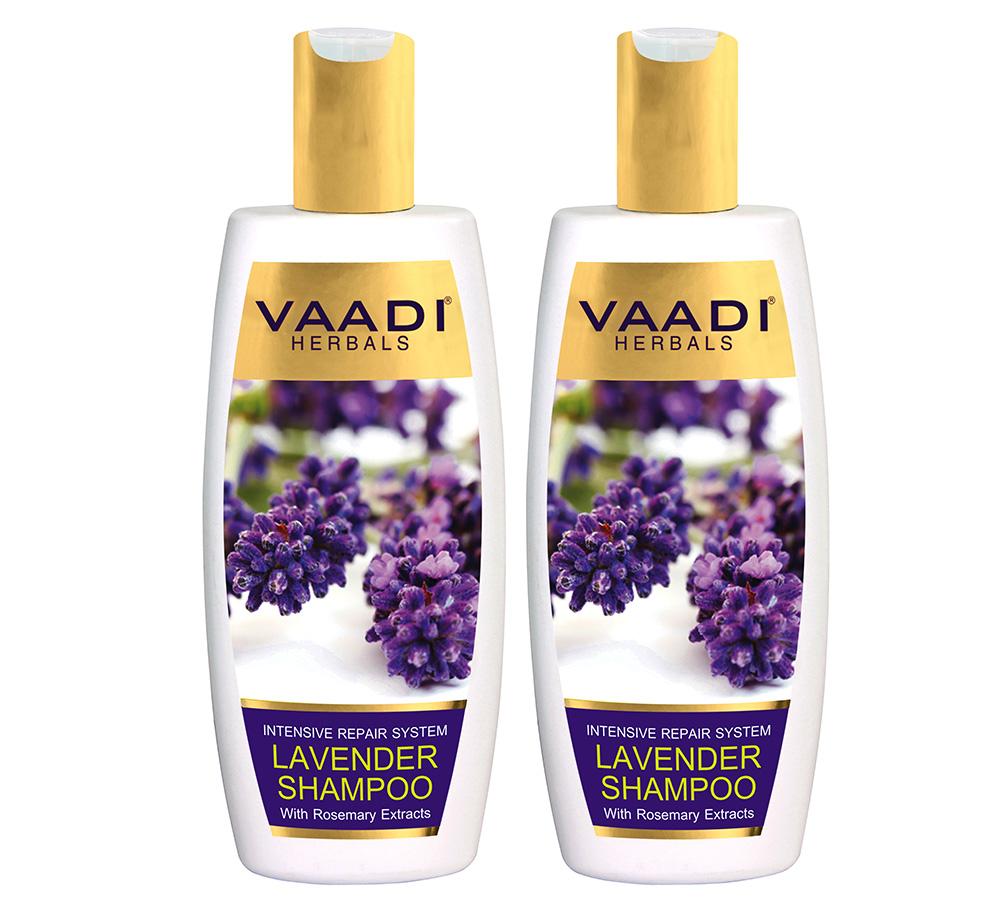 Intensive Repair Organic Lavender Shampoo with Rosemary Extract (2 x 350 ml/ 12 fl oz)