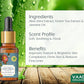 Organic Natural Radiance Night Serum with Aloe Vera - Reduces Dark Spots & patches, Repairs Damaged & Uneven Skin (10 ml/ 0.33 oz)