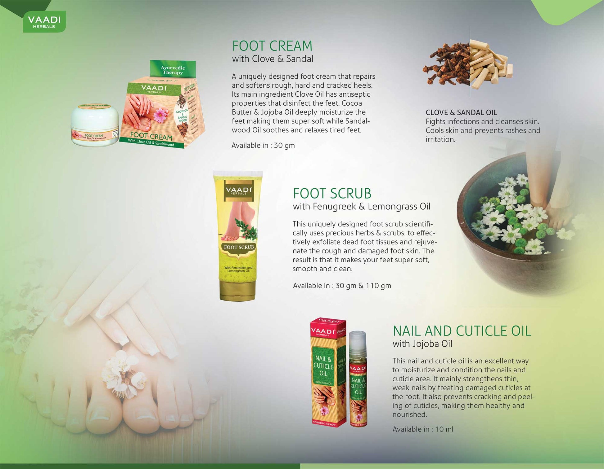 Organic Foot Scrub with Fenugreek & Lemongrass Oil - Therapeutic Exfoliates (110 gms / 4 oz)