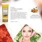 Organic InstaGlow Face Pack with Almond & Honey - Reduces Pigmentation - Gives Instant Glow (120 gms /4.3 oz)